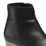 Ebba Wedge Ankle Boot in Black