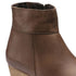 Ebba Wedge Ankle Boot in Cognac