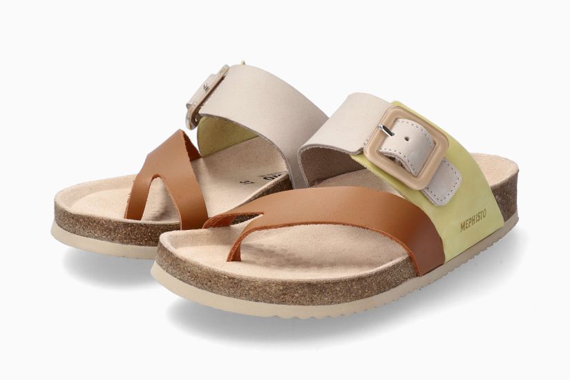 Madeline Walking Sandal in Camel CLOSEOUTS