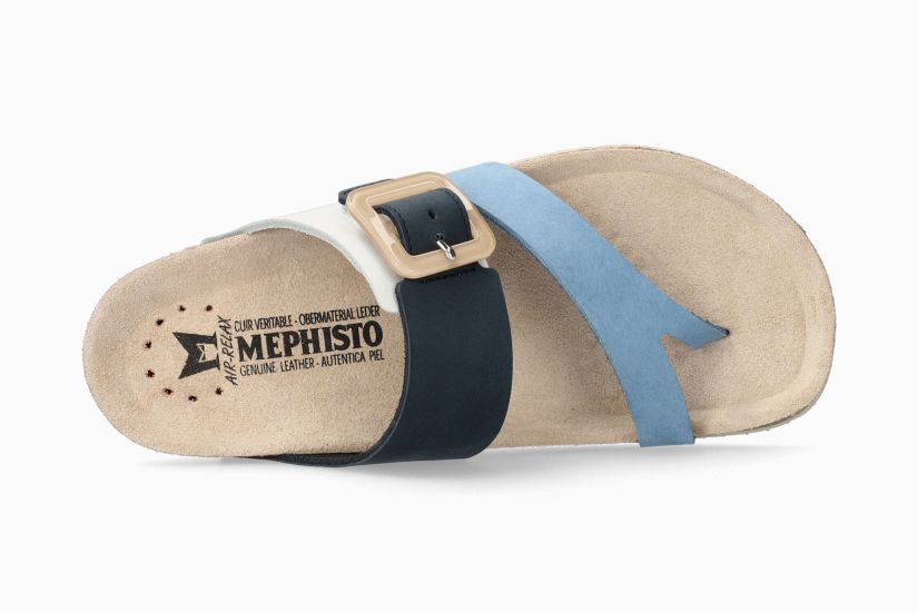 Madeline Walking Sandal in Sea Blue CLOSEOUTS