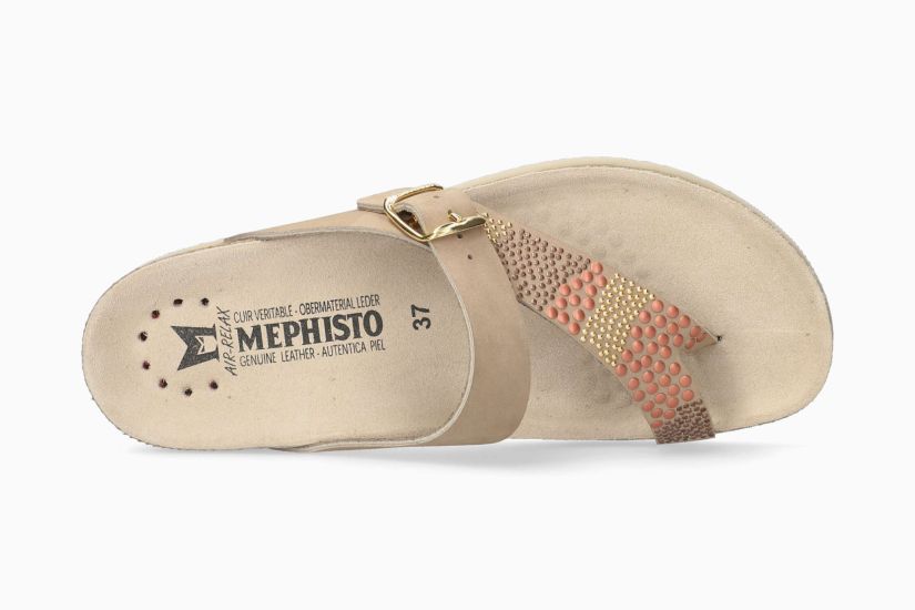 Helenka Studded Walking Sandal in Sand CLOSEOUTS