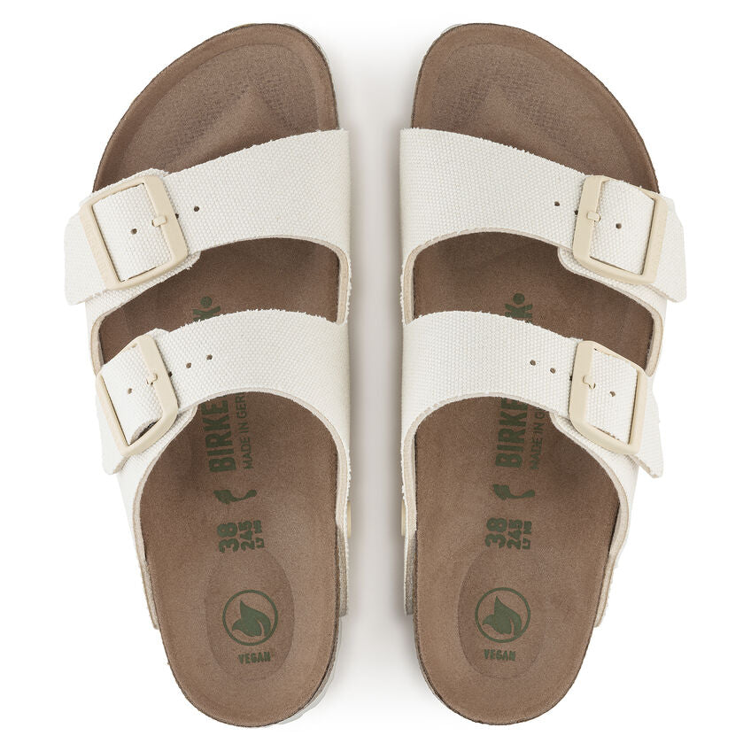 Arizona Vegan Textile Sandal in Eggshell CLOSEOUTS