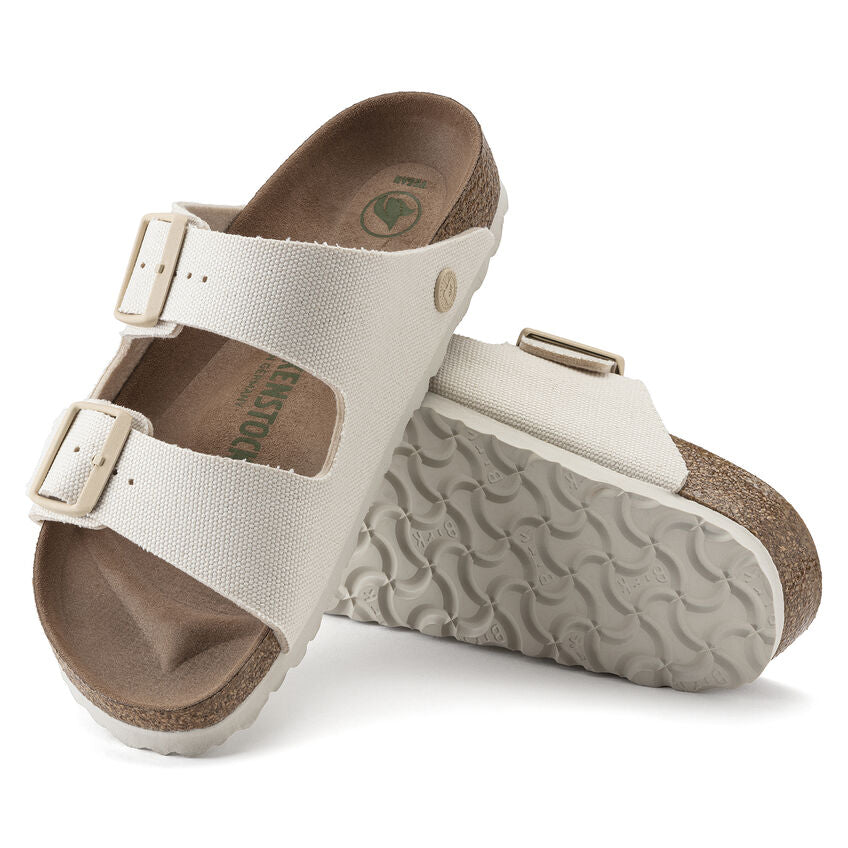 Arizona Vegan Textile Sandal in Eggshell CLOSEOUTS