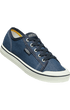 Elsa Washable Canvas Sneaker in Navy/Brilliant White CLOSEOUTS