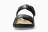 Getha Walking Sandal with Full Orthotic in Black