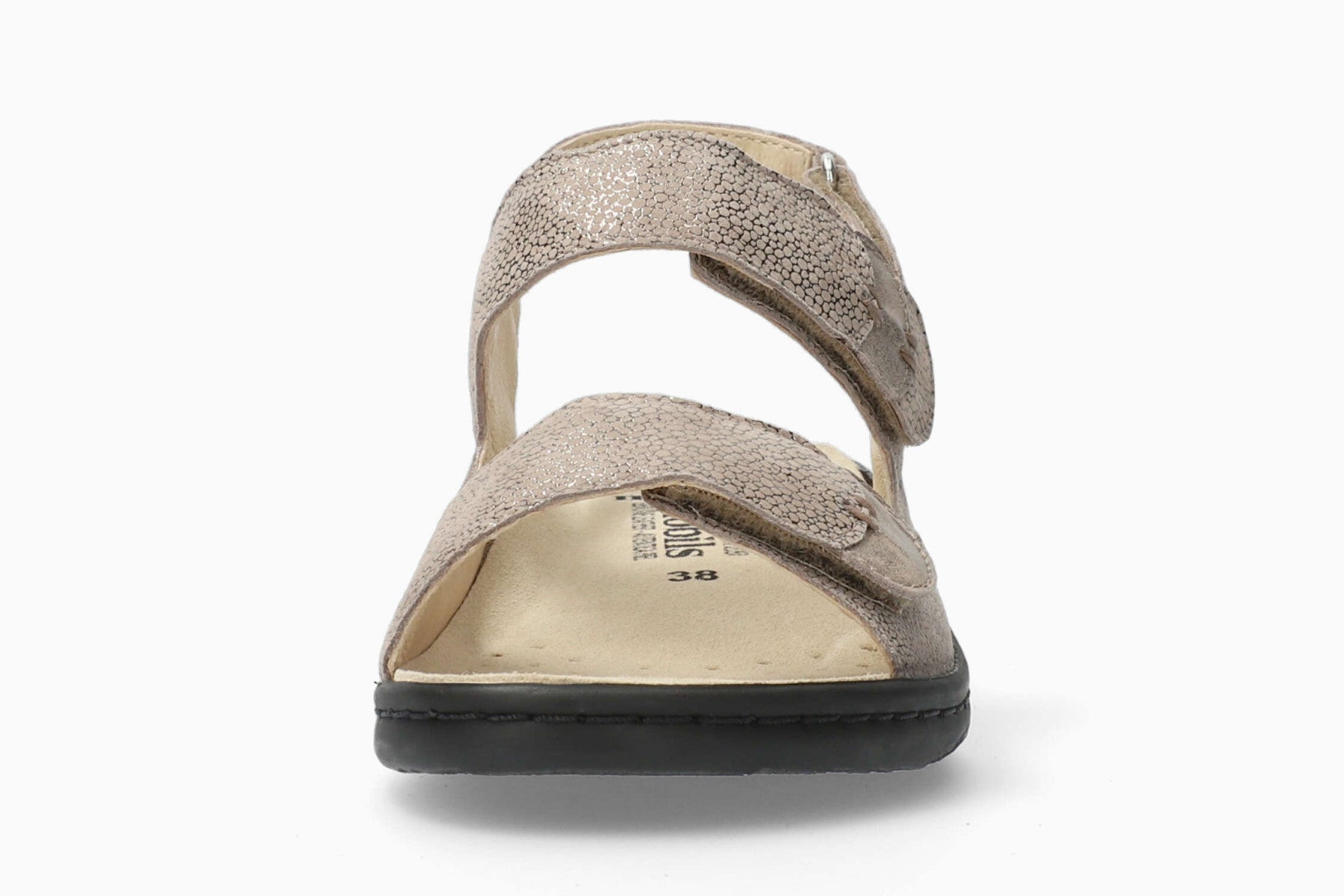 Getha Walking Sandal with Full Orthotic in Taupe