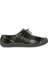 Women's Howser III Slide in Black Plaid/Steel Grey CLOSEOUTS