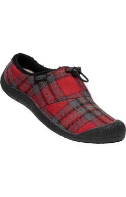 Women's Howser III Slide in Red Plaid/Steel Grey CLOSEOUTS