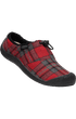 Women's Howser III Slide in Red Plaid/Steel Grey CLOSEOUTS