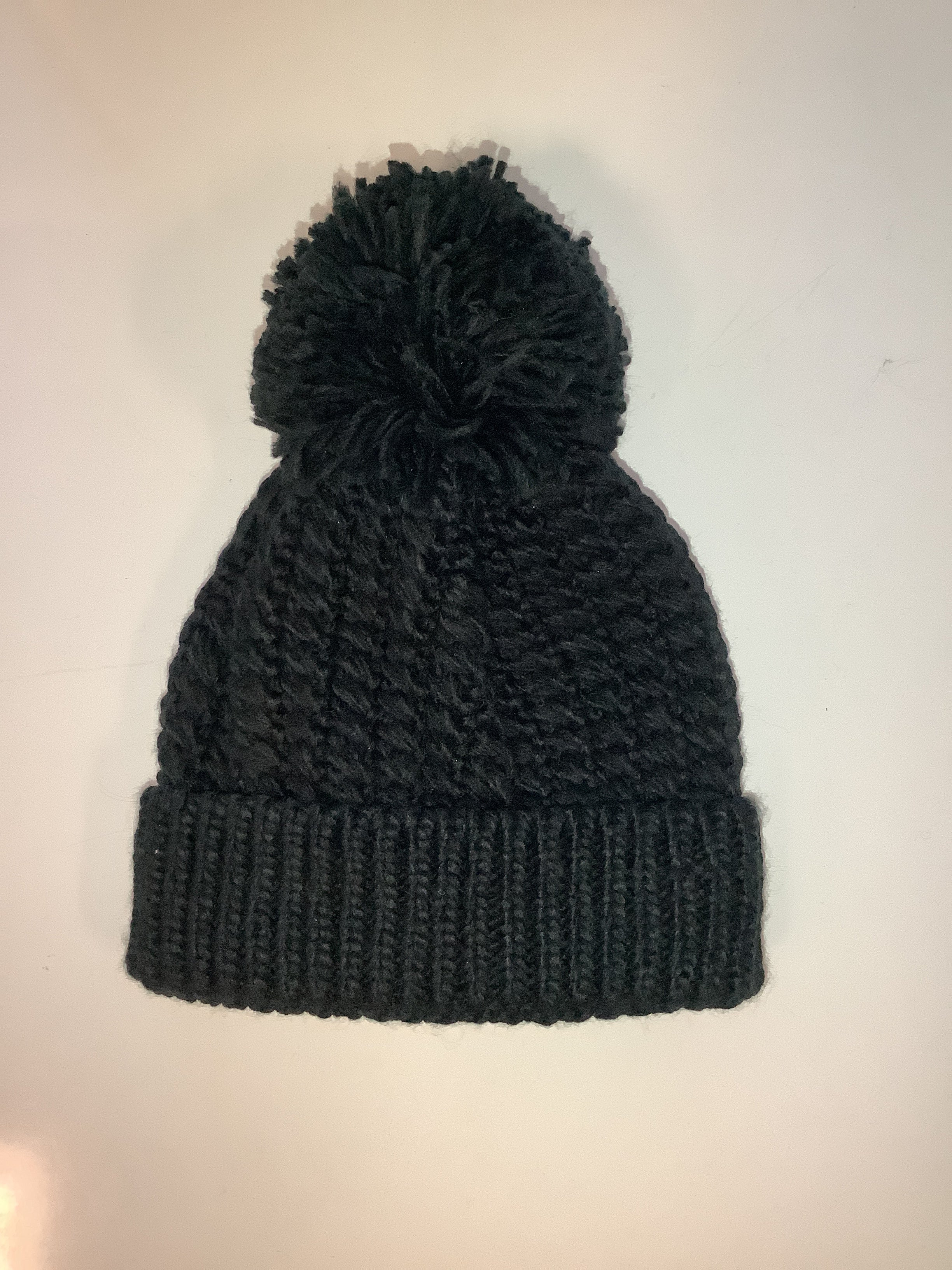 Pom Pom Floppy Beanie