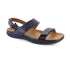 Kona Sandal in Navy Metallic CLOSEOUTS