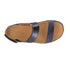 Kona Sandal in Navy Metallic CLOSEOUTS