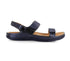 Kona Sandal in Navy Metallic CLOSEOUTS