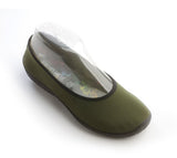 Lolita Ballet Flat in Olive CLOSEOUTS