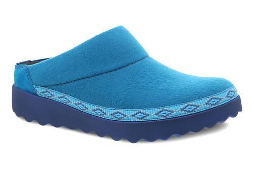 Lucie Slipper Mule in Blue CLOSEOUTS