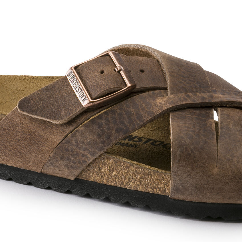 Lugano Woven Slide in Tobacco CLOSEOUTS