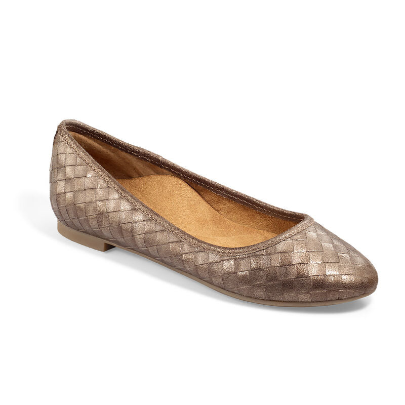 Lyla Ballet Flat in Bronze CLOSEOUTS