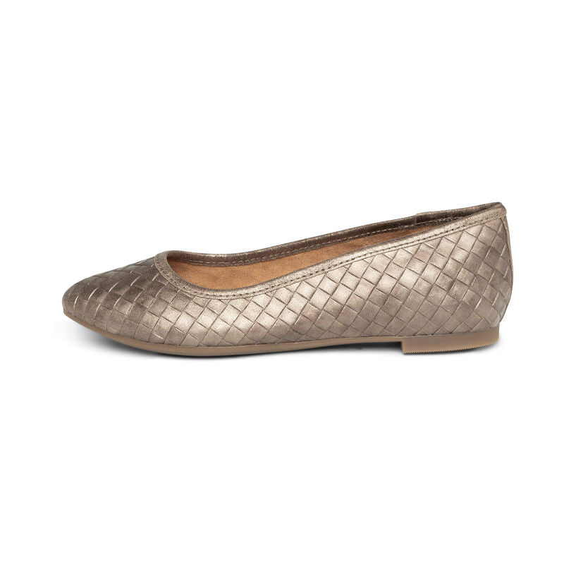 Lyla Ballet Flat in Bronze CLOSEOUTS