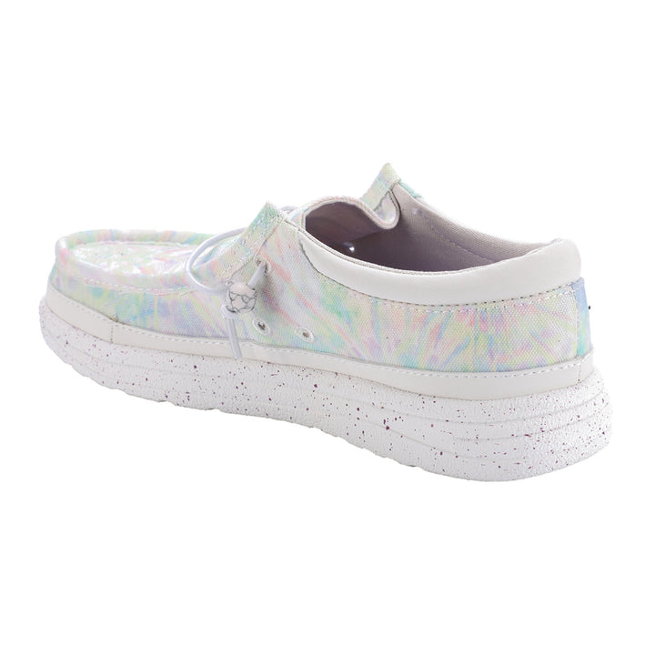 Maia Elastic Tie Loafer in Pastel Tie Dye CLOSEOUTS