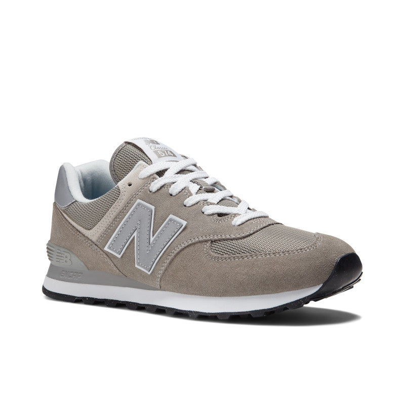 Classic 574 Gray with White Core Lifestyle Sneaker