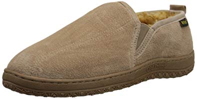 Men's WIDE Romeo Slipper in Chestnut