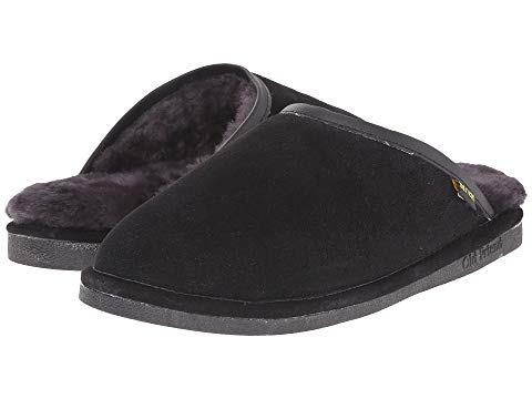 Men's Scuff Slipper in Black