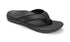 Men's Tide Toe Post Sandal in Black