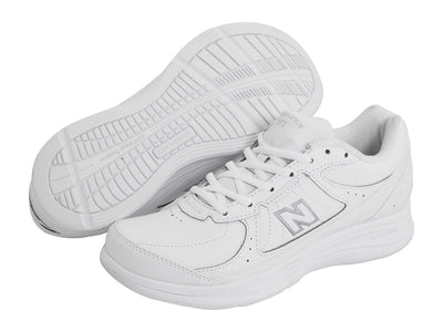 Men's Walking 577 Lace Up Shoe in White