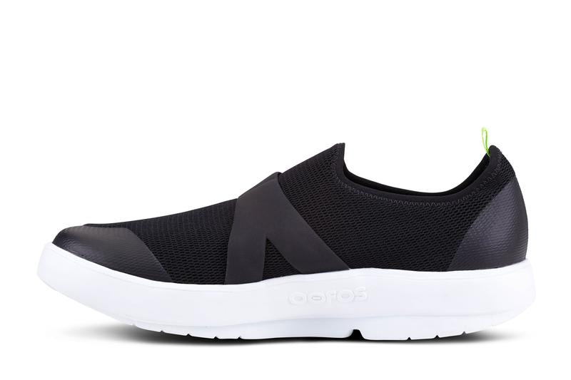 Men's OOMG Low Slip-On in Black/White