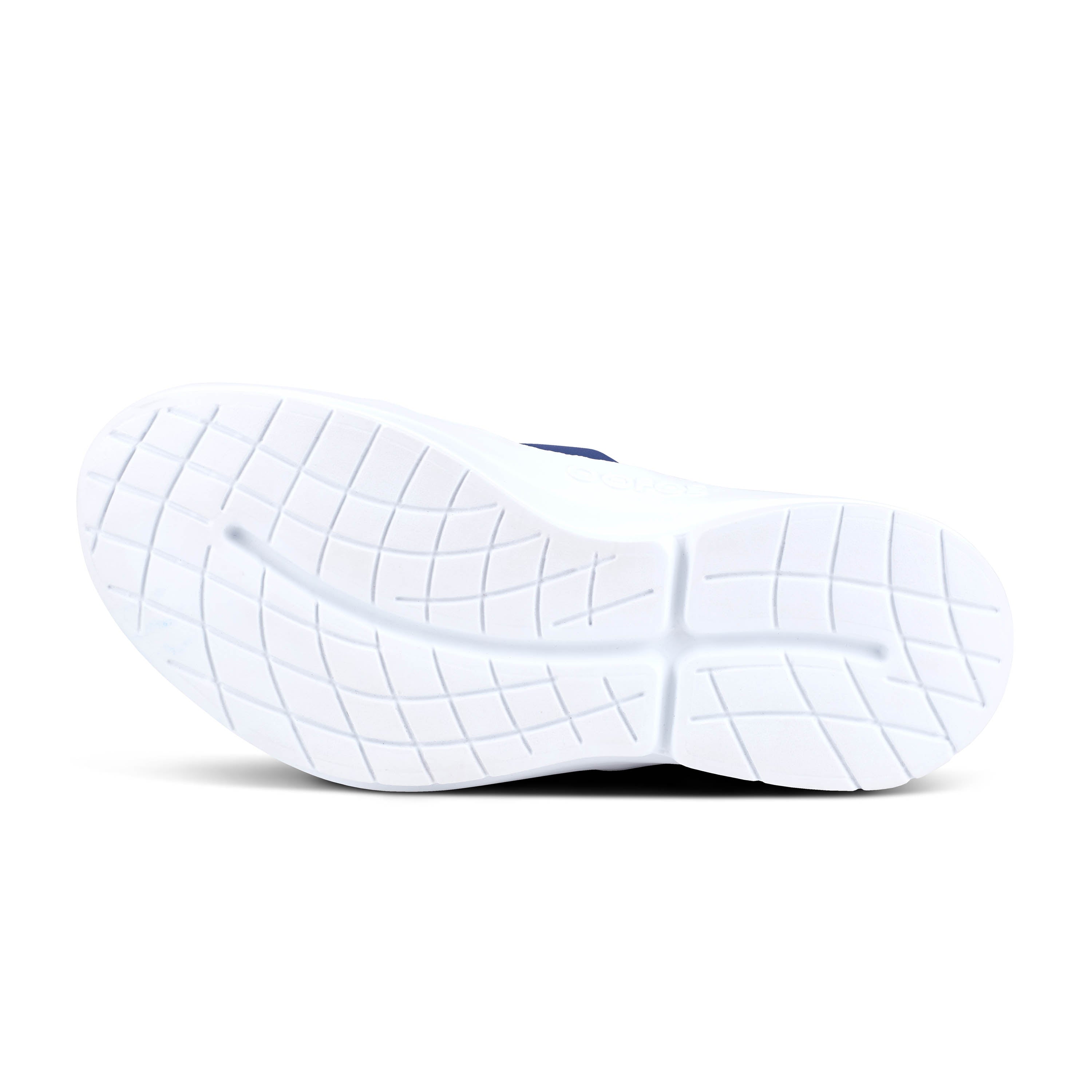 Men's OOMG Low Slip-On in Navy/White