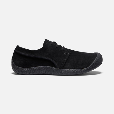 Men's Howser Suede Oxford in Black CLOSEOUTS