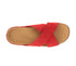 Palma Sandal in Scarlet CLOSEOUTS