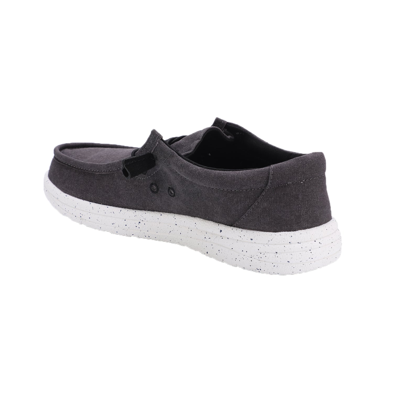 Paul Elastic Tie Loafer in Black CLOSEOUTS