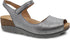 Marcy Peep Toe Walking Sandal in Pewter