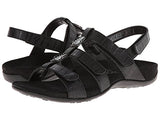 Amber Walking Sandal in Black CLOSEOUTS