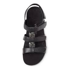 Amber Walking Sandal in Black