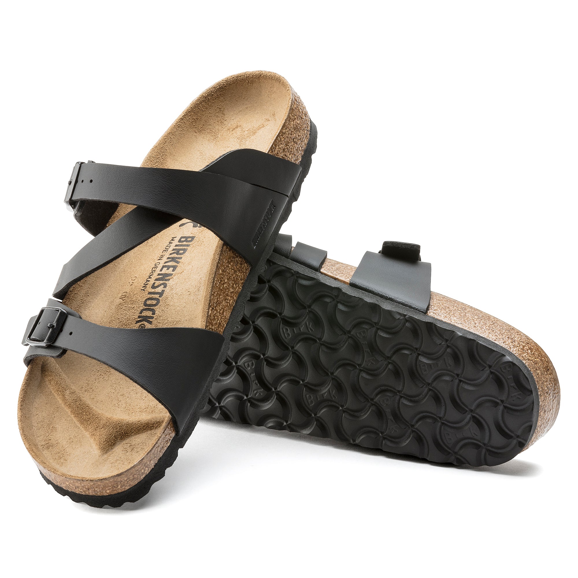 Salina Birko-Flor Sandal in Black