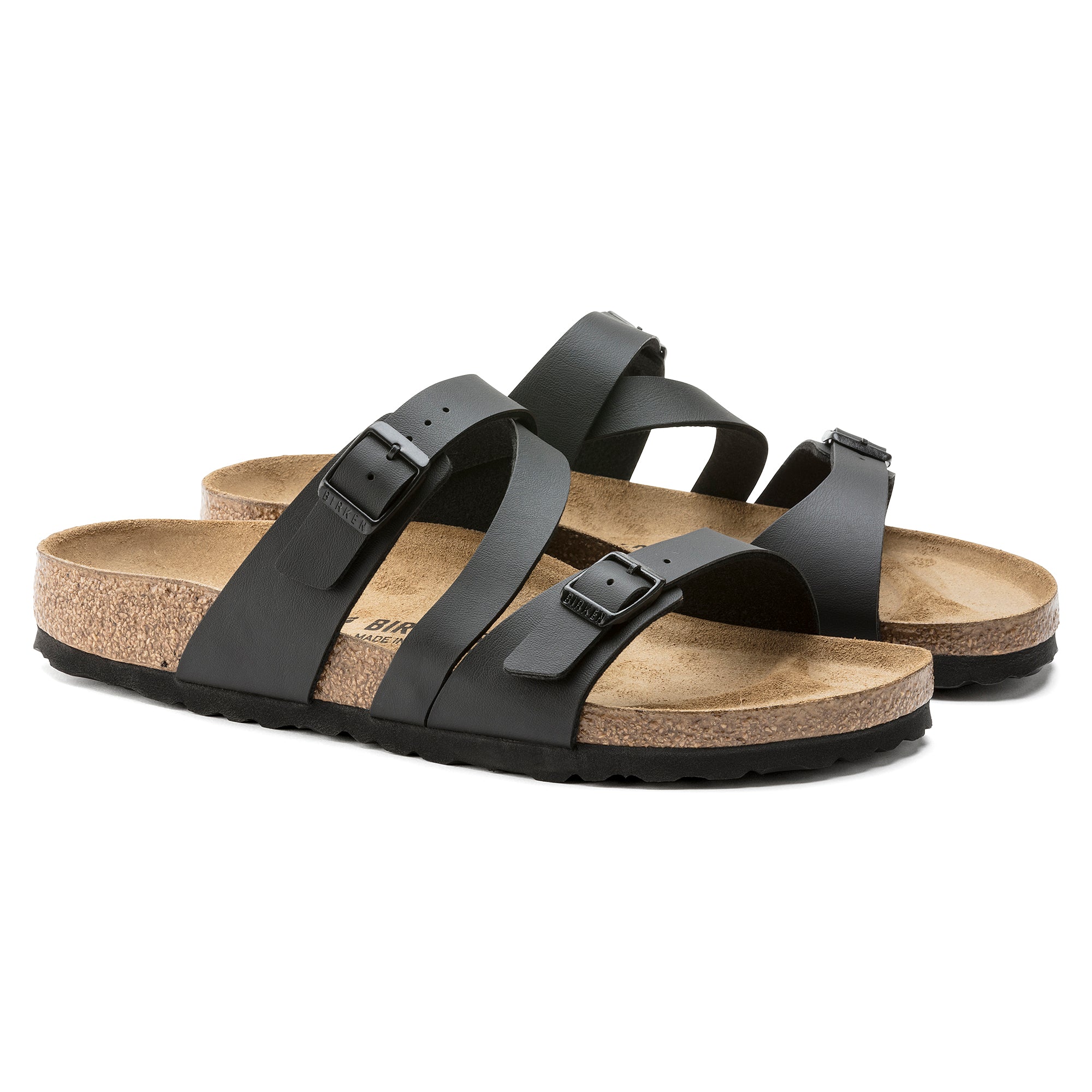 Salina Birko-Flor Sandal in Black