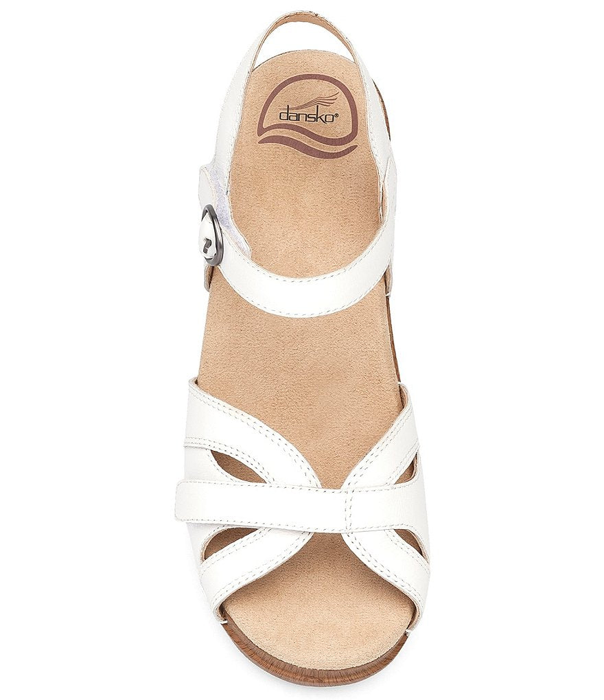 Season Fancy Clog Sandal in White