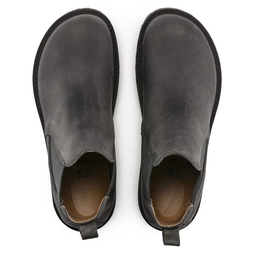 Stalon Nubuck Leather Boot in Graphite