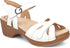 Season Fancy Clog Sandal in White