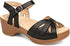 Season Fancy Clog Sandal in Black