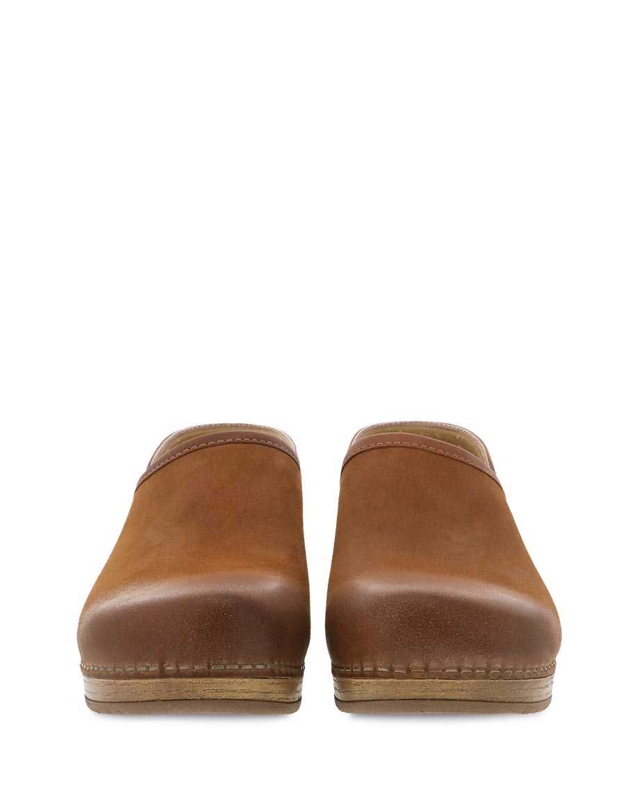 Brenna Sleek Clog in Tan