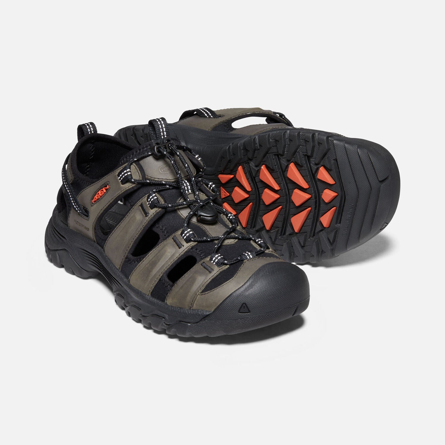 Men's Targhee III Rugged Fisherman Sandal in Grey CLOSEOUTS