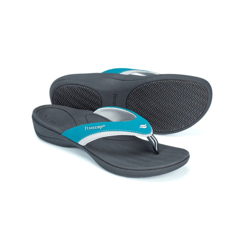 Women's Fusion Recovery Sandals in Teal