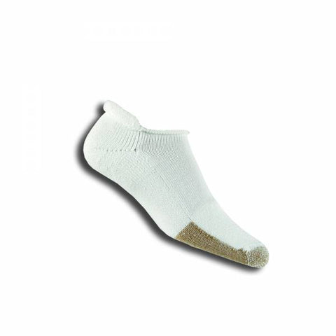 Unisex Tennis Maximum Cushion Rolltop Sock in White