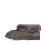 Platinum Made in AU Albany Fold Down Slipper in Charcoal