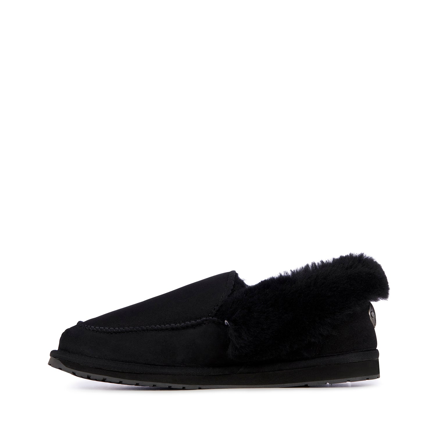 Platinum Made in AU Murray Fold Down Slipper in Black