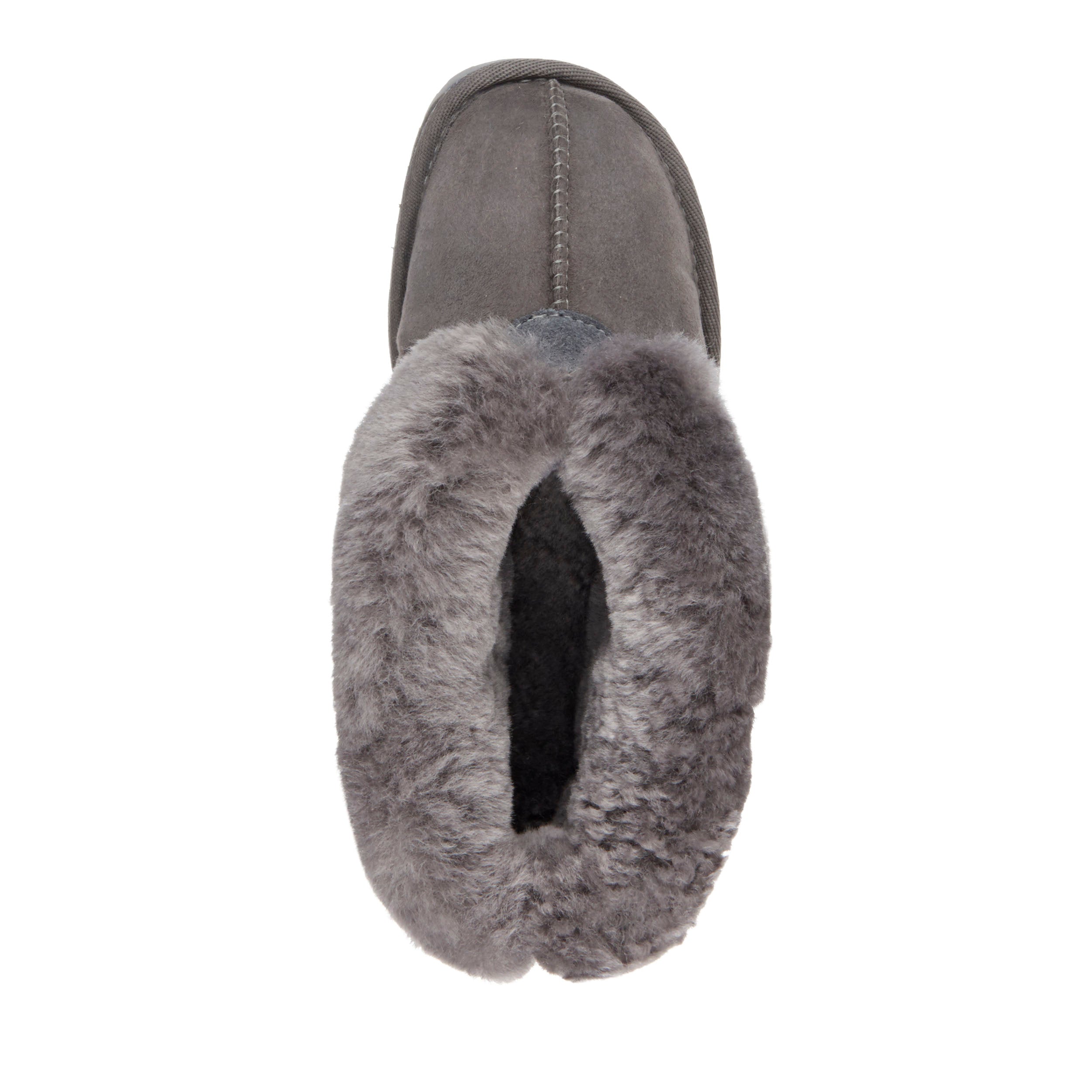 Platinum Made in AU Albany Fold Down Slipper in Charcoal