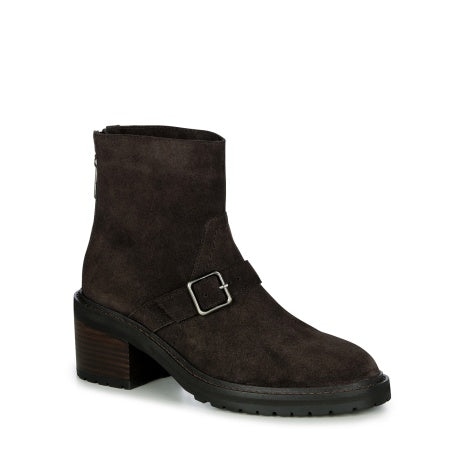 Gould Moto Boot in Suede Espresso CLOSEOUTS